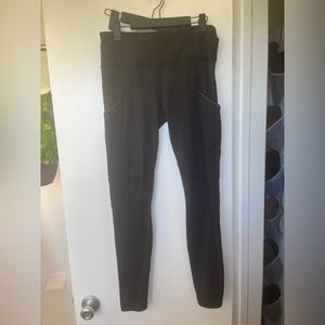 Lululemon black running leggings